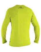 Мъжка слънцезащитна блуза O'NEILL Basic Skins L/S Sun Shirt, LIME