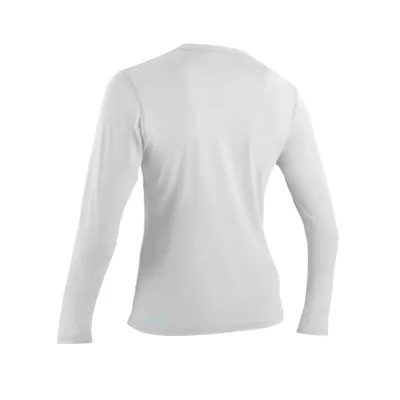 Дамска слънцезащитна блуза O'NEILL Wms Basic Skins L/S Sun Shirt, WHITE