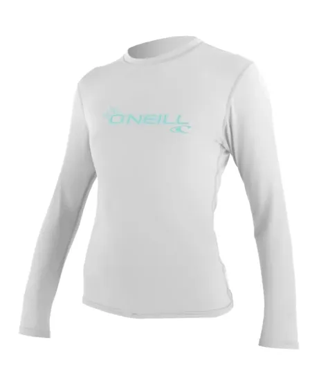 O'Neill WMS Side Print L/S Rashguard - Стилен Раш Гард с Дълги Ръкави за Жени