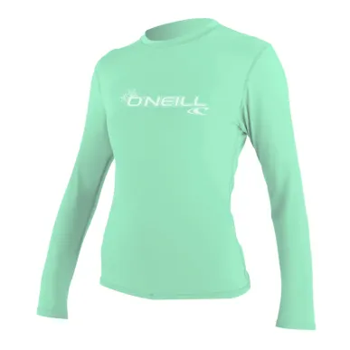 O'Neill WMS Side Print L/S Rashguard - Стилен Раш Гард с Дълги Ръкави за Жени