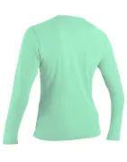 Дамска слънцезащитна блуза O'NEILL Wms Basic Skins L/S Sun Shirt, LIGHTAQUA