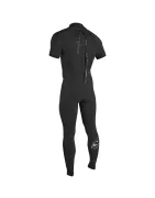 Мъжки неопренов костюм O'NEILL Epic 3/2 Back Zip S/S Full, BLACK