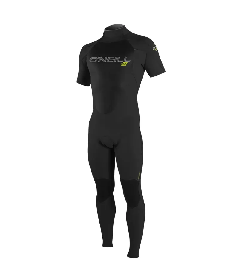 Мъжки неопренов костюм O'NEILL Epic 3/2 Back Zip S/S Full, BLACK