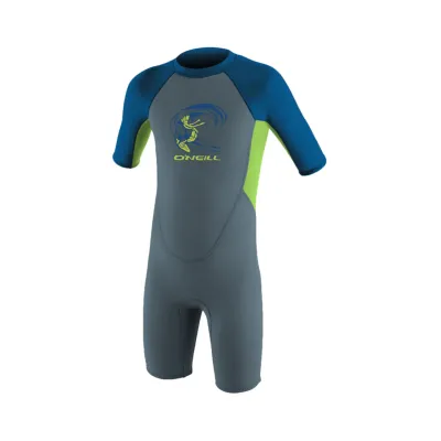 Детски неопренов костюм за момче O'NEILL Toddler Reactor-2 2mm Back Zip S/S Spring