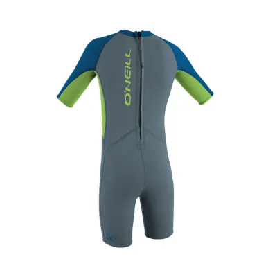 Детски неопренов костюм за момче O'NEILL Toddler Reactor-2 2mm Back Zip S/S Spring