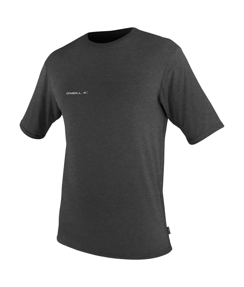 Мъжка слънцезащитна блуза O'NEILL Trvlr Hybrid S/S Sun Shirt, GRAPHITE