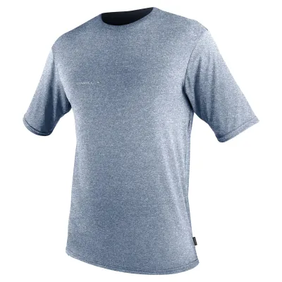 Мъжка слънцезащитна блуза O'NEILL Trvlr Hybrid S/S Sun Shirt, CADET BLUE