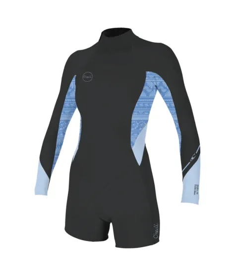 Дамски неопренов костюм ONEILL Wms Bahia 2/1 Back Zip L/S Spring