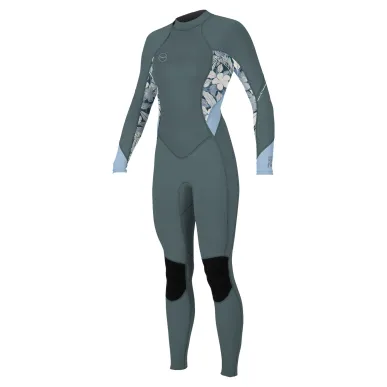 O'Neill Wms Bahia 3/2 Back Zip Full - Дамски неопрен за стил и комфорт