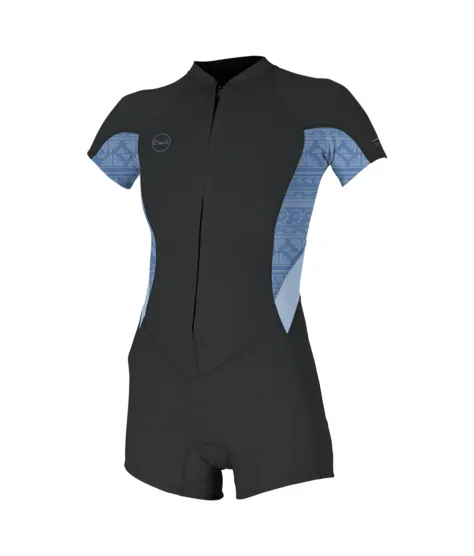 O'Neill Wms Bahia 3/2 Back Zip Full - Дамски неопрен за стил и комфорт