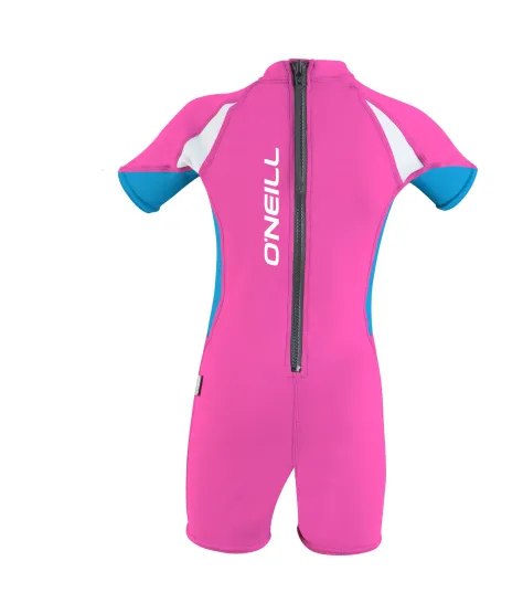 Детска слънцезащитна блуза за момиче O'NEILL Toddler O'Zone UV Spring - Girls, berry/sky/white