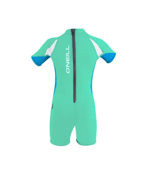 Детска слънцезащитна блуза за момиче O'NEILL Toddler O'Zone UV Spring - Girls, LIGHTAQUA/SKY/WHITE