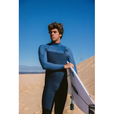 Мъжки неопренов костюм O'NEILL Hyperfreak 3/2mm FZ, DARKORION/COPENBLUE
