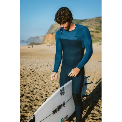 Мъжки неопренов костюм O'NEILL Hyperfreak 3/2mm FZ, DARKORION/COPENBLUE