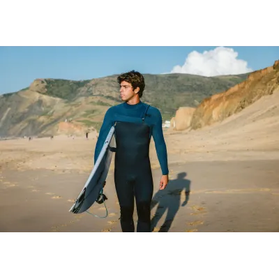 Мъжки неопренов костюм O'NEILL Hyperfreak 3/2mm FZ, DARKORION/COPENBLUE