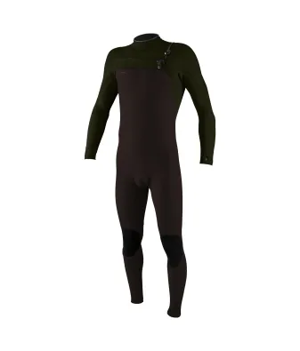 O'Neill Hyperfreak 4/3+ Chest Zip Full, Arabica / Ranger – Men's Wetsuit
