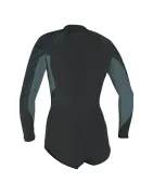Дамски неопренов костюм с дълъг ръкав O'NEILL Wms Bahia 2/1 Front Zip L/S Short SHADEDISLANDSKY