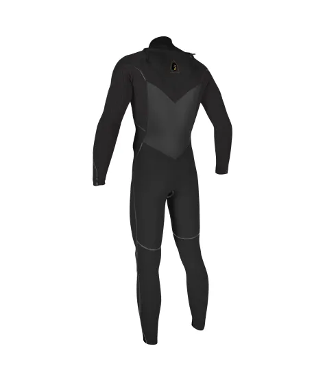 Мъжки неопренов костюм O'NEILL Mutant Legend 5/4 Chest Zip W/Hood Full, BLACK/TEMPEREDSTEEL