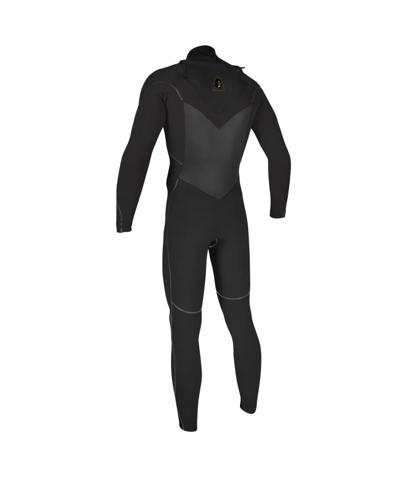 Мъжки неопренов костюм O'NEILL Mutant Legend 5/4 Chest Zip W/Hood Full, BLACK/TEMPEREDSTEEL