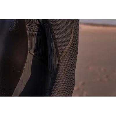 Мъжки неопренов костюм O'NEILL Mutant Legend 5/4 Chest Zip W/Hood Full, BLACK/TEMPEREDSTEEL