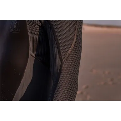 Мъжки неопренов костюм O'NEILL Mutant Legend 5/4 Chest Zip W/Hood Full, BLACK/TEMPEREDSTEEL