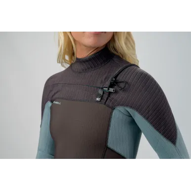 Неопренов костюм за жени O'NEILL Wms Hyperfreak 5/4 chest zip full, RAVEN/BRISTOL