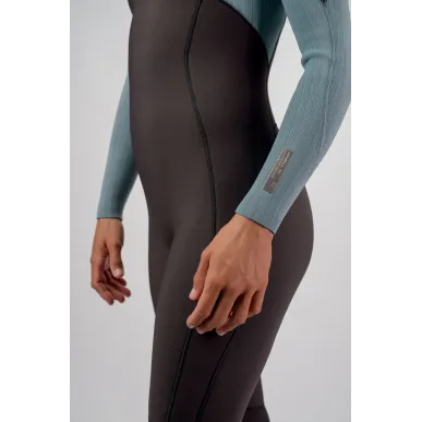 Неопренов костюм за жени O'NEILL Wms Hyperfreak 5/4 chest zip full, RAVEN/BRISTOL