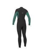 Неопренов костюм за жени O'NEILL Wms Hyperfreak 5/4 chest zip full, RAVEN/BRISTOL
