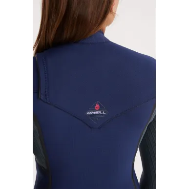 Дамски неопренов костюм O'NEILL Wms Hyperfreak Fire 3/2+ Chest Zip Full, NAVY
