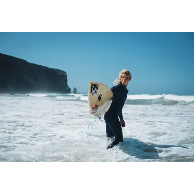 Дамски неопренов костюм O'NEILL Wms Hyperfreak FIRE 5/4 chest zip full, navy/shade