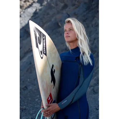 Дамски неопренов костюм O'NEILL Wms Hyperfreak FIRE 5/4 chest zip full, navy/shade