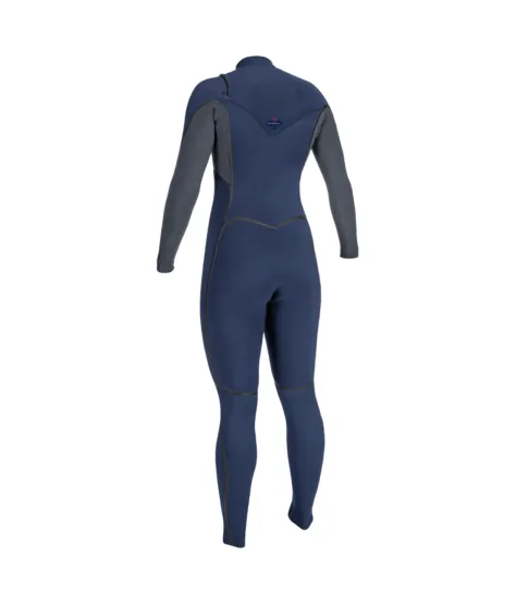 Дамски неопренов костюм O'NEILL Wms Hyperfreak FIRE 5/4 chest zip full, navy/shade