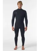 Мъжки неопренов костюм O'NEILL Hyperfreak Fire 3/2+ Chest Zip Full, BLACK