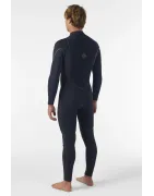 Мъжки неопренов костюм O'NEILL Hyperfreak Fire 3/2+ Chest Zip Full, BLACK