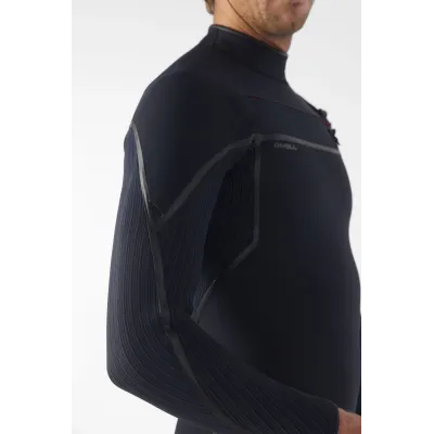 Мъжки неопренов костюм O'NEILL Hyperfreak Fire 3/2+ Chest Zip Full, BLACK