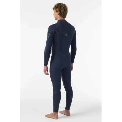 Мъжки неопренов костюм O'NEILL Hyperfreak Fire 4/3+ Chest Zip Full, CARBON