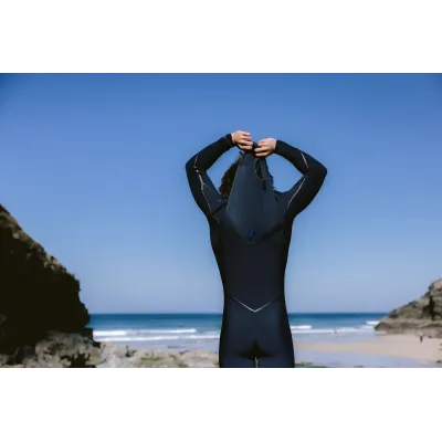 Мъжки неопренов костюм O'NEILL Hyperfreak Fire 4/3+ Chest Zip Full, CARBON