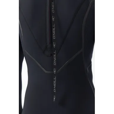 Мъжки неопренов костюм O'NEILL Hyperfreak Fire 4/3+ Back Zip Full, black