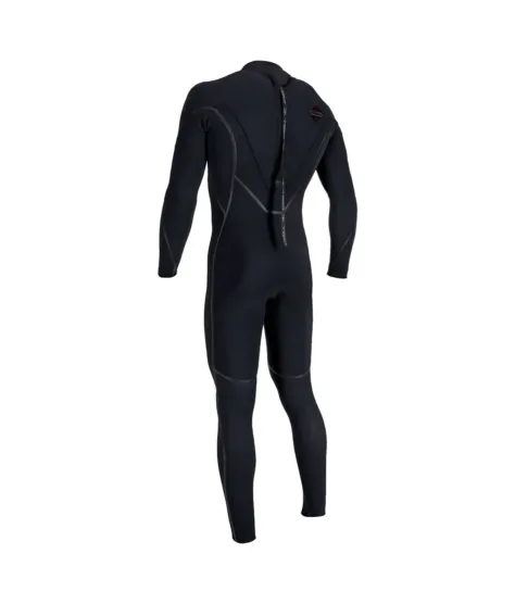 Мъжки неопренов костюм O'NEILL Hyperfreak Fire 4/3+ Back Zip Full, black