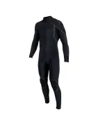 Мъжки неопренов костюм O'NEILL Hyperfreak Fire 4/3+ Back Zip Full, black