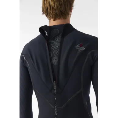 Мъжки неопренов костюм O'NEILL Hyperfreak Fire 5/4+ Back Zip Full, black