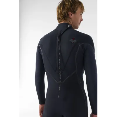 Мъжки неопренов костюм O'NEILL Hyperfreak Fire 5/4+ Back Zip Full, black