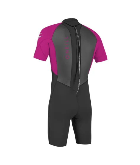 Детски неопрен O'NEILL YOUTH REACTOR 2- 2MM Back zipZ S/S FULL, black & berry