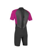 Детски неопрен O'NEILL YOUTH REACTOR 2- 2MM Back zipZ S/S FULL, black & berry