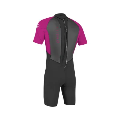 Детски неопрен O'NEILL YOUTH REACTOR 2- 2MM Back zipZ S/S FULL, black & berry