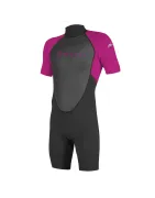 Детски неопрен O'NEILL YOUTH REACTOR 2- 2MM Back zipZ S/S FULL, black & berry