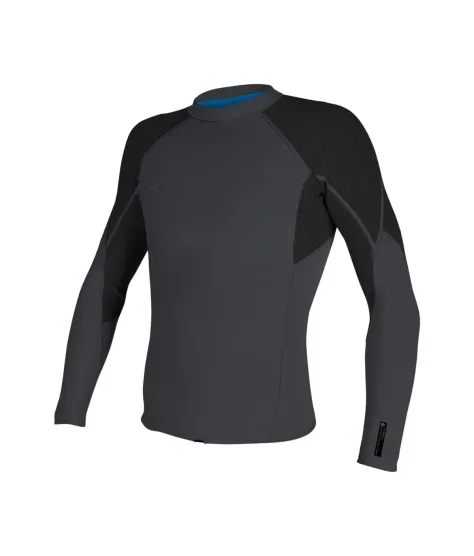 Мъжка неопренова блуза O'NEILL NEOPRENE TOP HYPERFREAK 1.5MM L/S, DARK ORION/DEEP SEA
