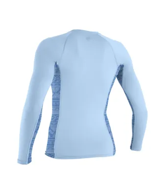ДАМСКА СЛЪНЦЕЗАЩИТНА БЛУЗА С ДЪЛЪГ РЪКАВ O'NEILL Wms Hyperfreak Skins L/S Rash Guard