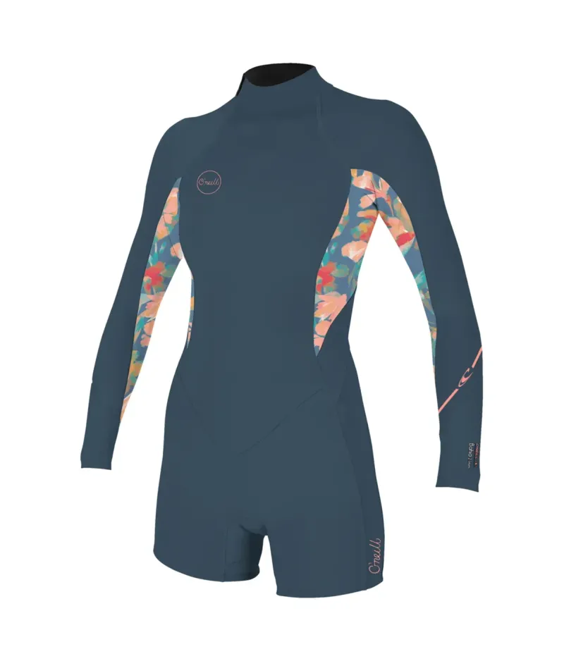 Дамски неопренов костюм O'NEILL Wms Bahia 2/1 Back Zip L/S Spring