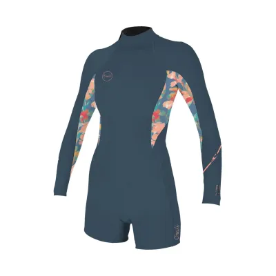O'Neill Bahia 2/1 Back Zip L/S Spring | Дамски неопренов костюм O'Neill Bahia 2/1 Back Zip L/S Spring | Дамски неопренов костюм